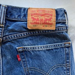 Levi high waisted mom jeans